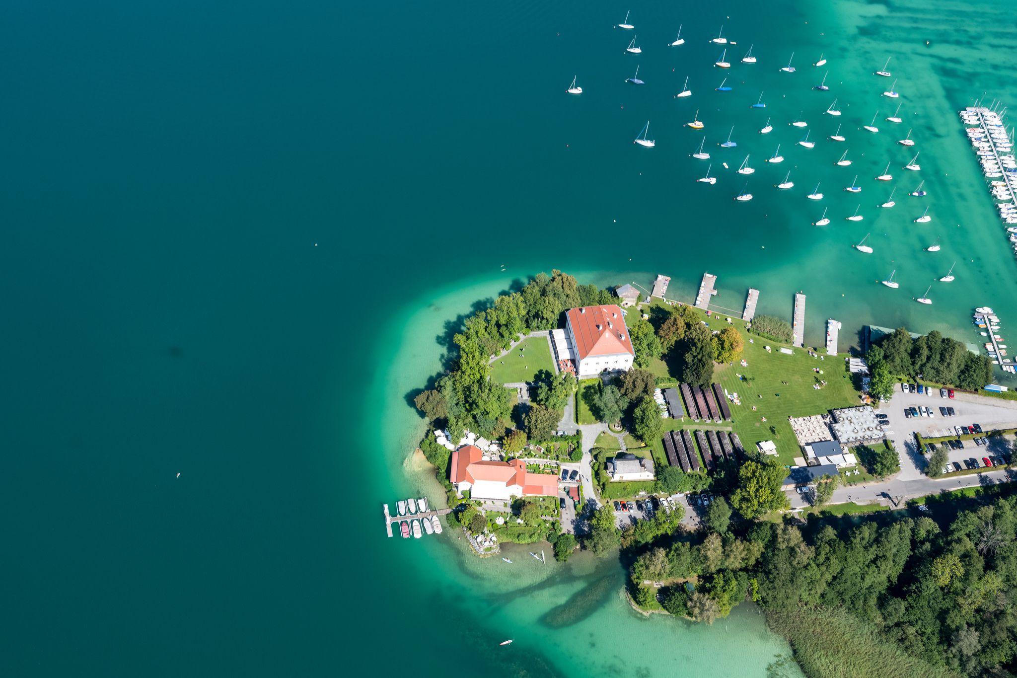 Halbinsel Maria Loretto/ Schloss Loretto